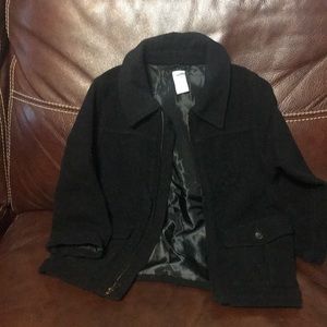 Boys gymboree wool coat
